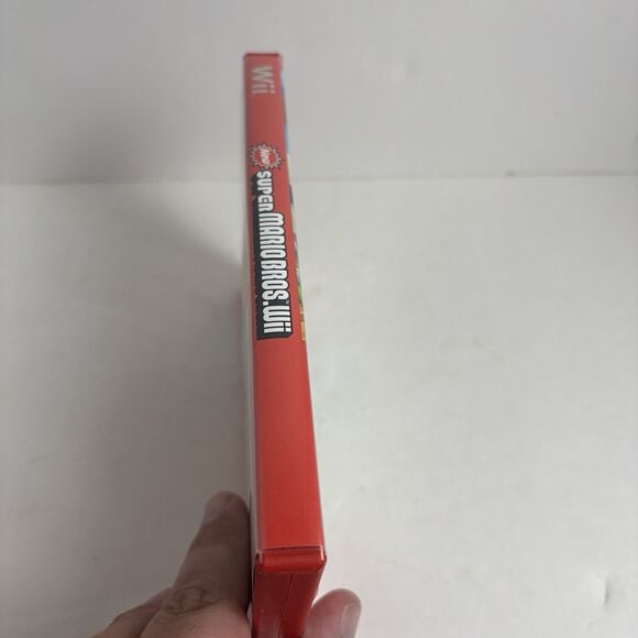 Super Mario Brothers Nintendo Wii Video Game Disc And Manual Complete - Picture 5 of 5